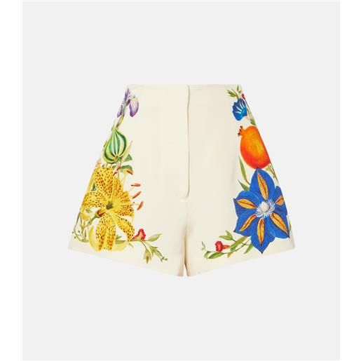 Alemais alã©mais shorts flores a vita alta con stampa