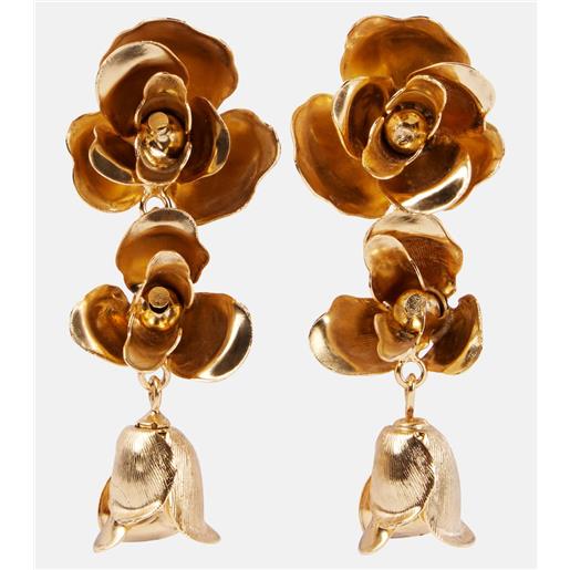 Jennifer Behr orecchini pendenti amyrin small bagnati in oro