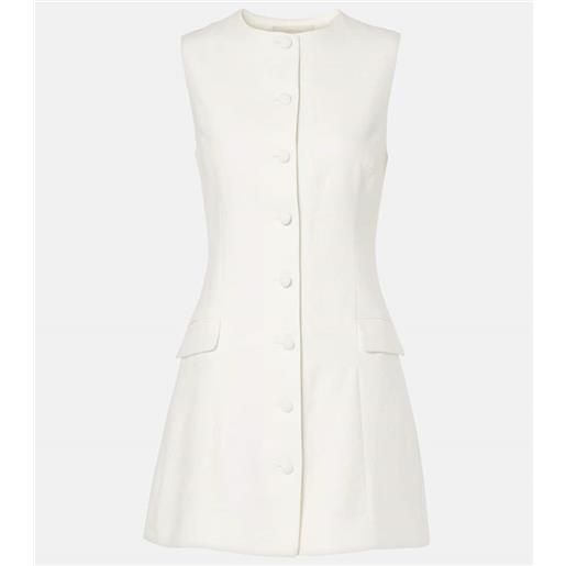 Faithfull abito corto in twill di lino