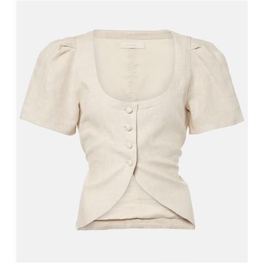 Faithfull top emma in lino