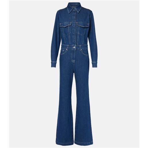 7 For All Mankind jumpsuit flared di jeans