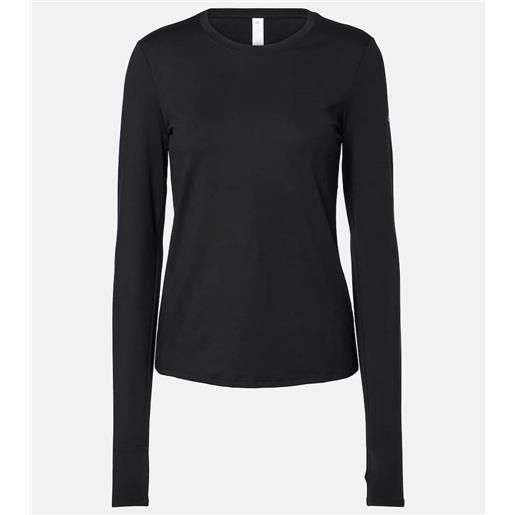 Alo Yoga top alosoft finesse in jersey