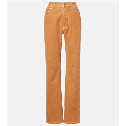 Rabanne jeans regular a vita alta