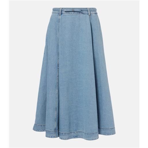 Zimmermann gonna midi crush denim full