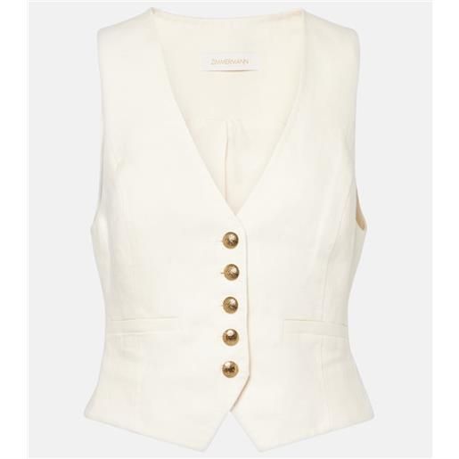 Zimmermann gilet crush in lino