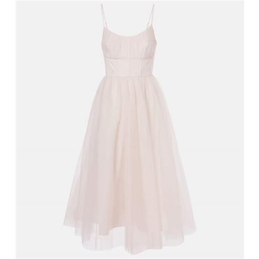 Zimmermann abito bustier tulle