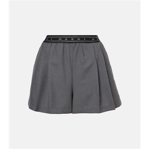 Marni shorts in lana vergine