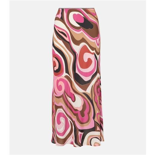 Rixo gonna lunga ardith in seta