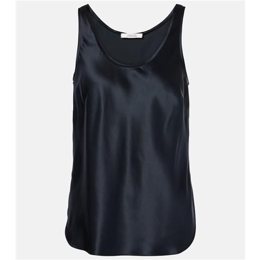 Dorothee Schumacher tank top sense of shine in seta