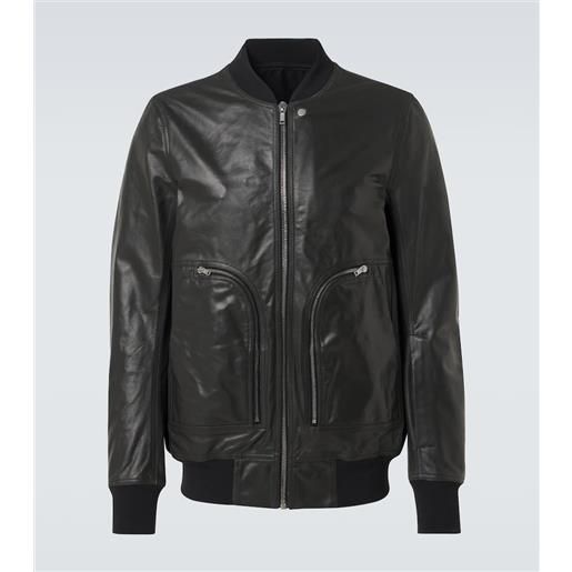 Rick Owens bomber bauhaus flight in pelle