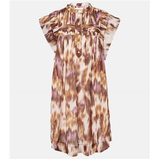 Marant Etoile abito corto leazali in cotone