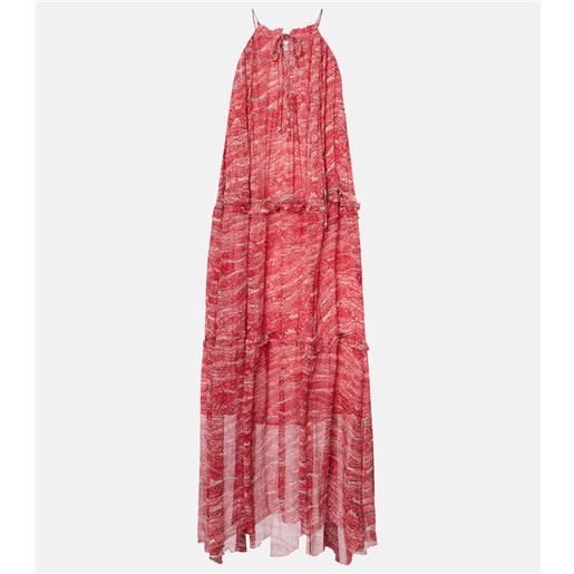 Marant Etoile abito midi alita in chiffon