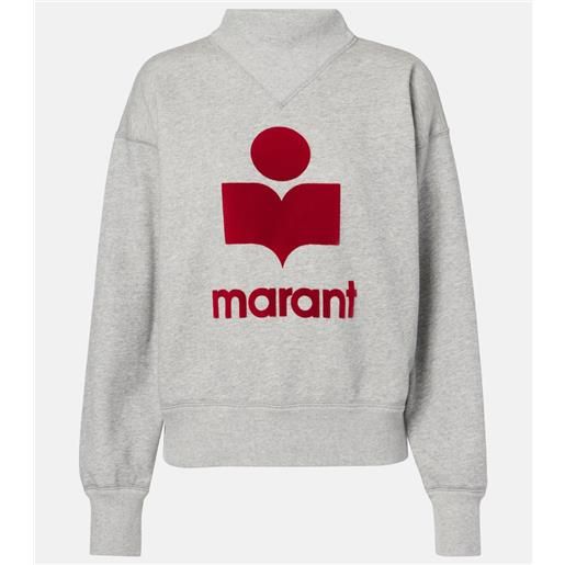 Marant Etoile felpa moby in pile di misto cotone
