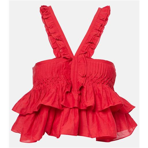 Marant Etoile top daliana in misto cotone