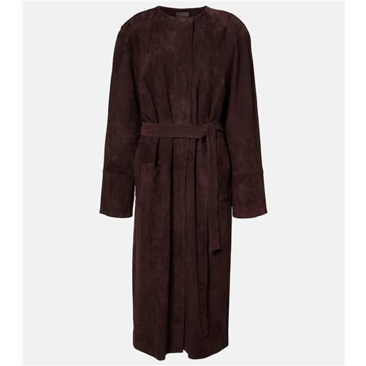 Stouls trench in suede