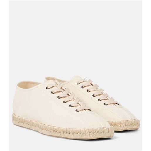 Lemaire espadrillas stringate linoleum