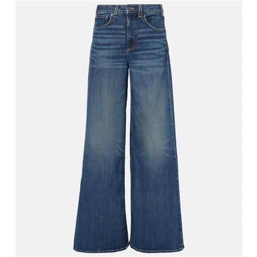 Nili Lotan jeans a vita media e gamba larga rolland