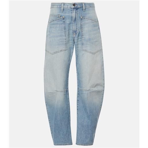 Nili Lotan jeans barrel shon a vita alta
