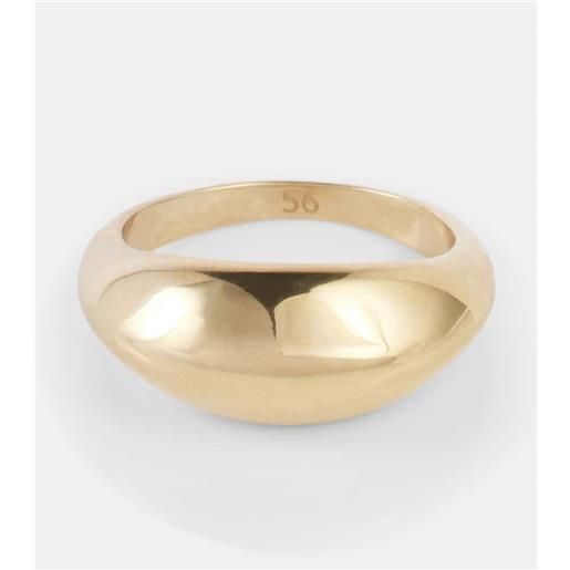 Lemaire anello in argento sterling bagnato in oro