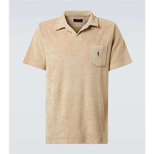 Polo Ralph Lauren polo in spugna di misto cotone