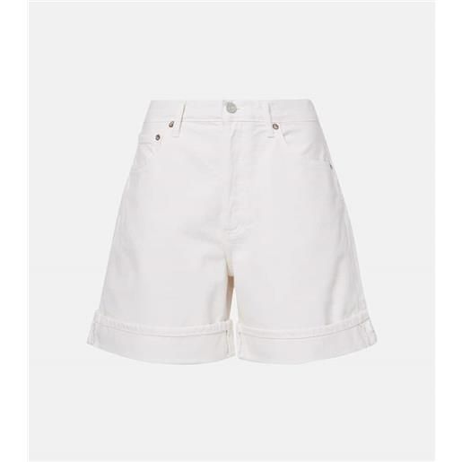 Agolde shorts di jeans dame a vita alta