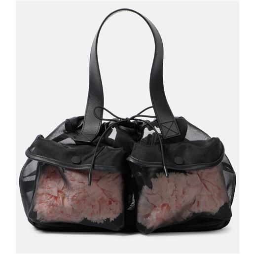 Simone Rocha borsa carnation pocket con pelle