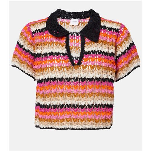 Anna Kosturova polo summer in cotone