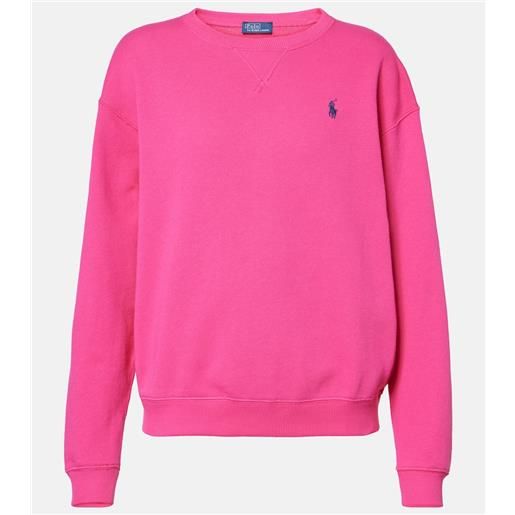 Polo Ralph Lauren felpa in jersey di misto cotone
