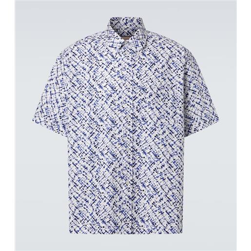 Plan C camicia in cotone con stampa