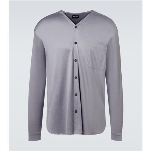 Giorgio Armani camicia in seta e cotone