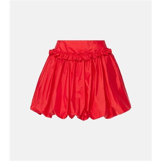 Simone Rocha minigonna in taffetã
