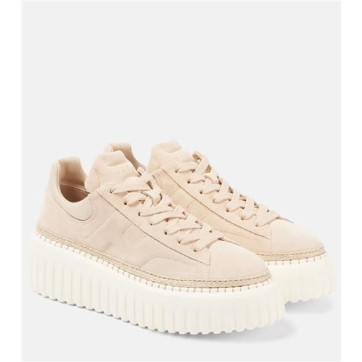 Hogan sneakers h-stripes in pelle