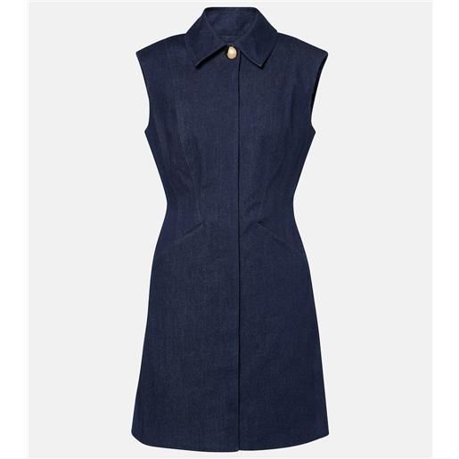 Veronica Beard abito corto serina in misto cotone