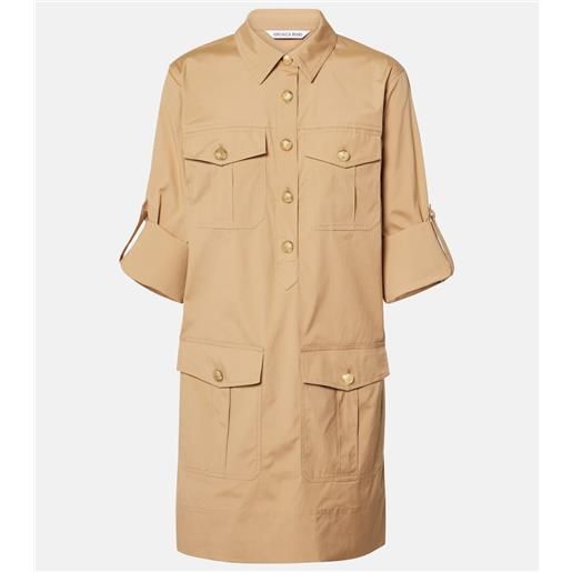 Veronica Beard abito corto saude in misto cotone