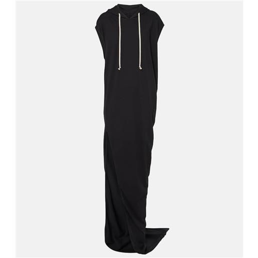 Rick Owens drkshdw - abito lungo edfu in cotone