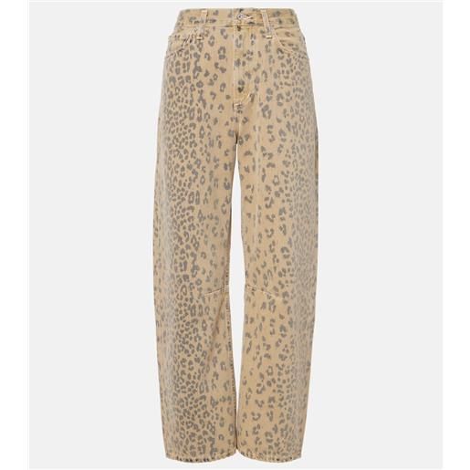 Citizens of Humanity jeans a gamba larga miro con stampa