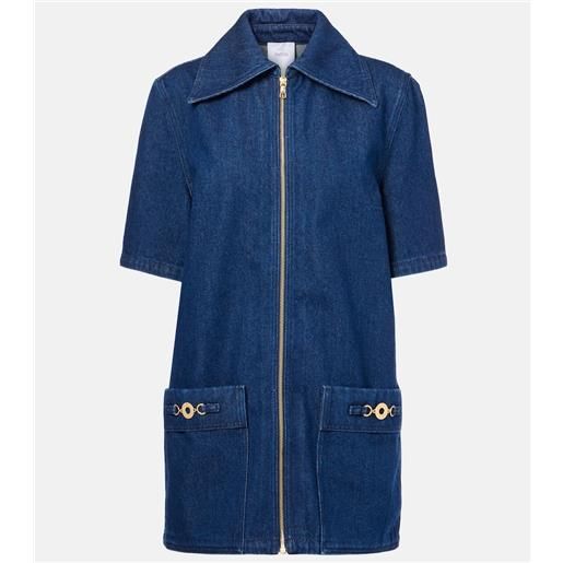Patou abito corto in denim