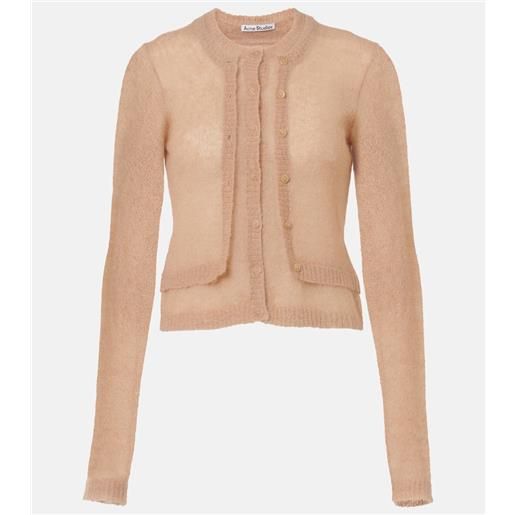 Acne Studios cardigan in mohair e lana