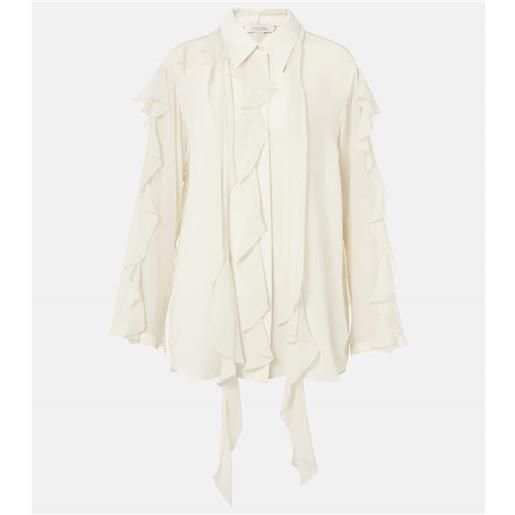 Dorothee Schumacher camicia in seta con volant