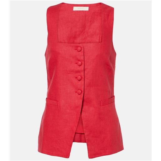 Faithfull gilet jackie in lino