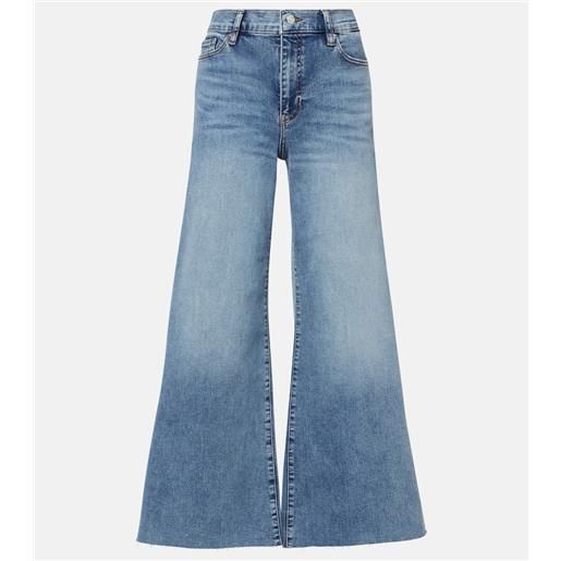 Frame jeans a gamba larga le palazzo crop
