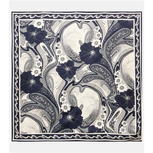 Alemais alã©mais foulard mickey in seta con stampa