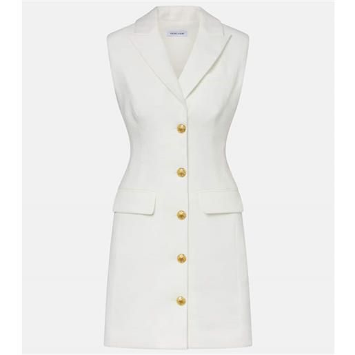 Veronica Beard abito corto fairfax in misto lino