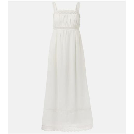 Posse abito lungo grace con pizzo