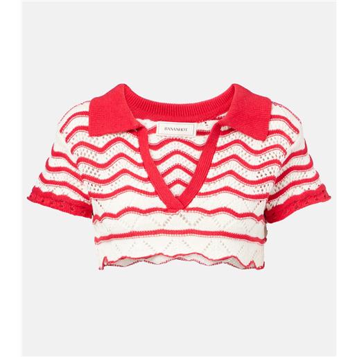 Bananhot top cropped coco in crochet