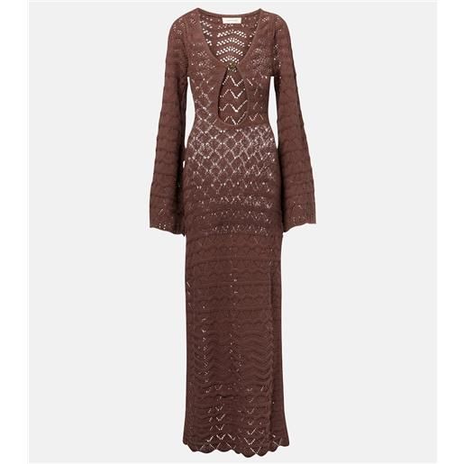 Bananhot abito lungo rey in crochet