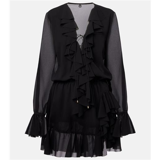 Bananhot abito corto bellen con volant