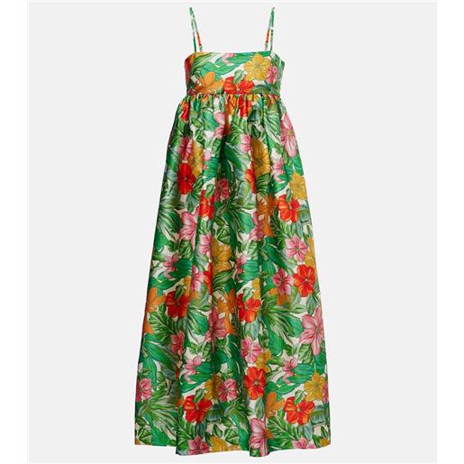 Alemais alã©mais abito lungo amelia con stampa