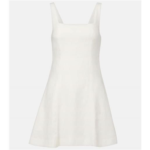 Faithfull abito corto felice in lino