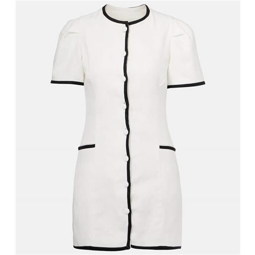 Faithfull abito corto jane in lino